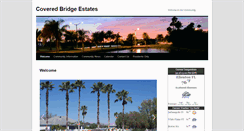 Desktop Screenshot of coveredbridgeestatescai.com